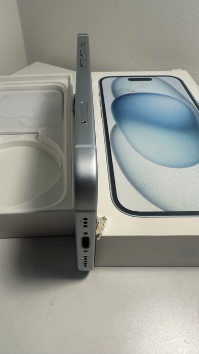 iPhone 15 Blue 128GB bateria 88%