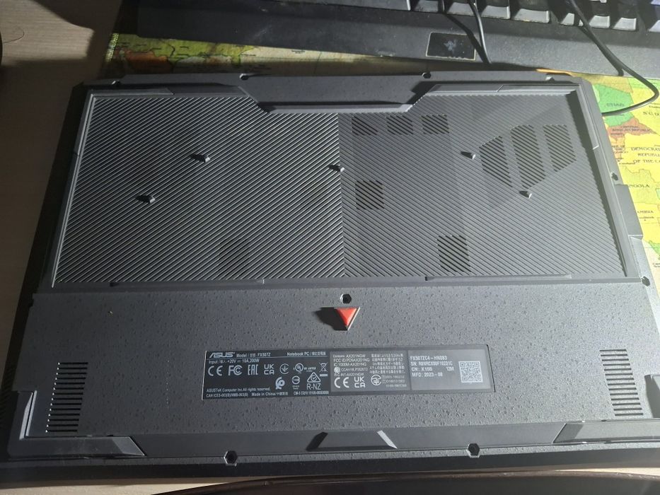 Піддон ноутбука ASUS TUF F15 FX507Z