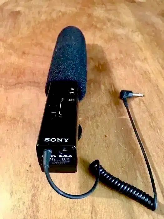 SONY ECM-200 electret condenser microphone