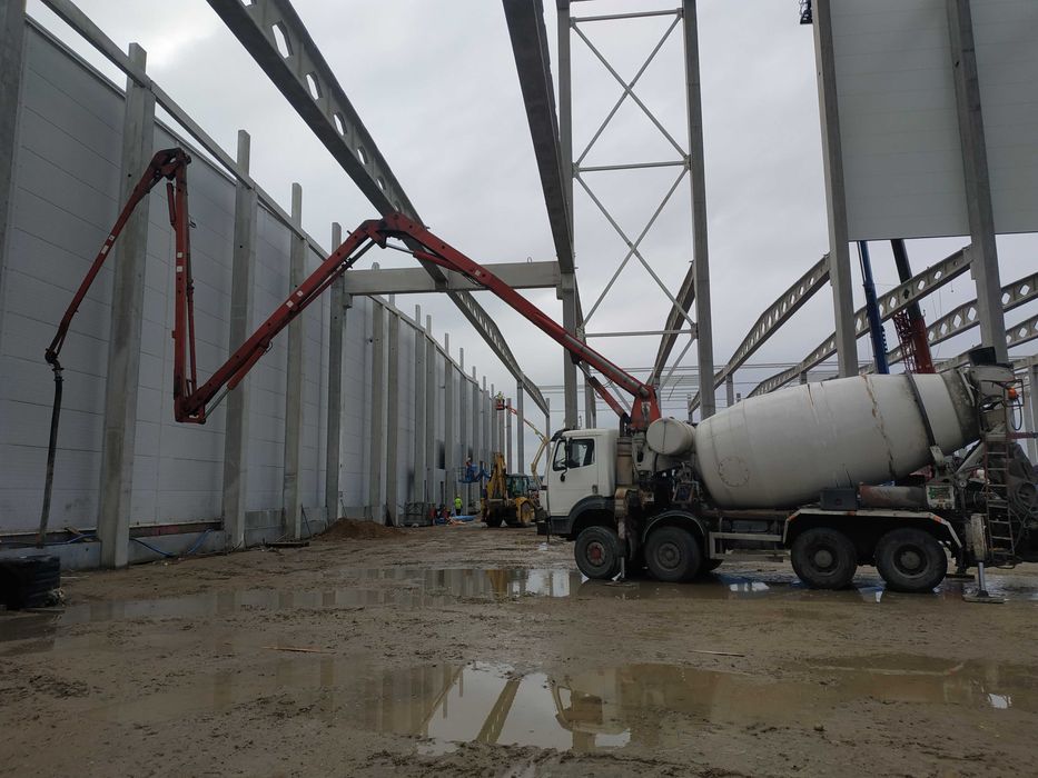 Beton towarowy, podsypka cementowa, zaprawa, stabilizacja