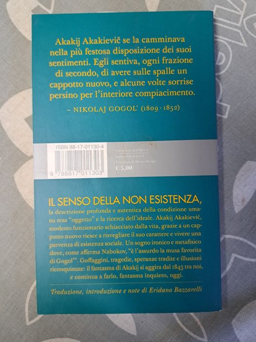 Il cappotto Nikolaj Gogol