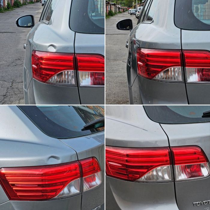 Ремонт без фарбування Удаление вмятин без покраски Выкатка Рихтовка