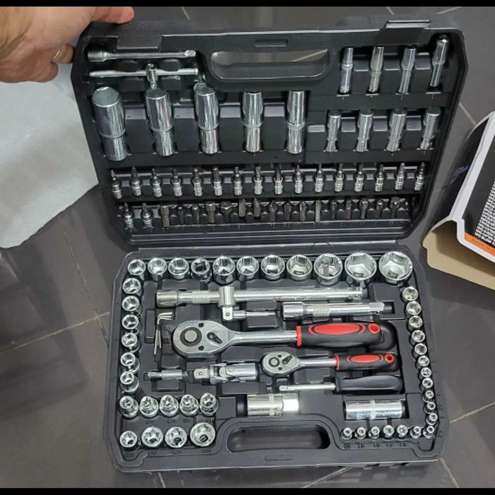 D84-Mala de ferramentas roquete com 108 peças