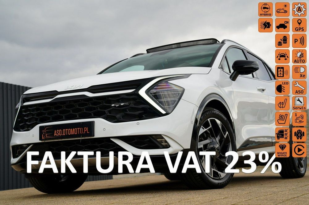 Kia Sportage GT LINE acc blis WENTYLACJA panorama skóra kamery360 pilot 4X4 MAX OP