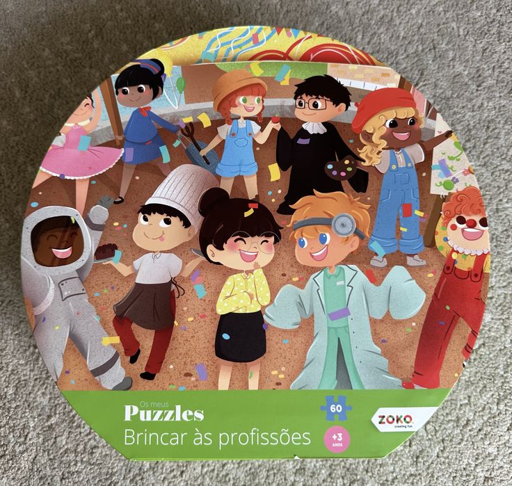 Puzzle - brincar às profissões - 60 peças