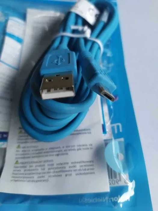 Kabel Micro USB długi  3m zestaw 2 szt