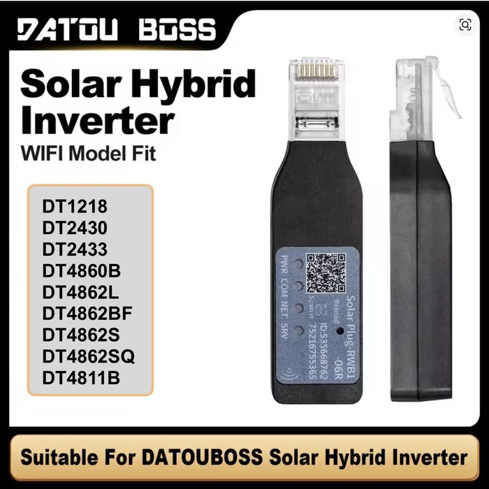 Wi-Fi модуль Datalogger Solar Plug-RWB1 для інвертора DatouBoss