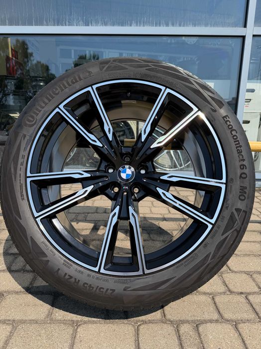 Nowe koła 21 cali BMW X7 G07 czarno srebrne M