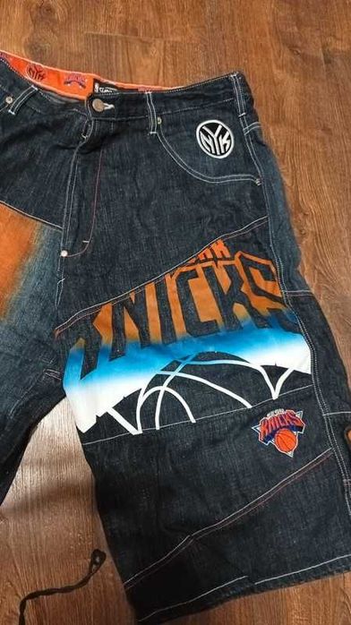New YORK Knicks  ŚWIETNE Spodenki męskie NBA-UNK-UNIKAT !!!