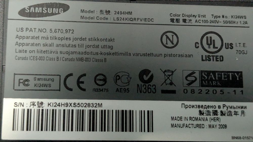 Monitor Samsung 23 cale