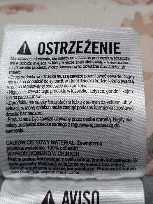 Infantino poduszka do karmienia-regulowana