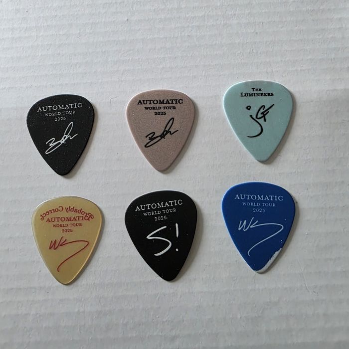 The Lumineers palhetas de guitarra