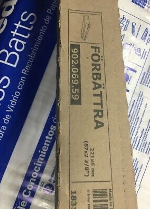 Forbattra nowy gzyms dekoracyjny pasek 221x6cm dekoracyjny ikea