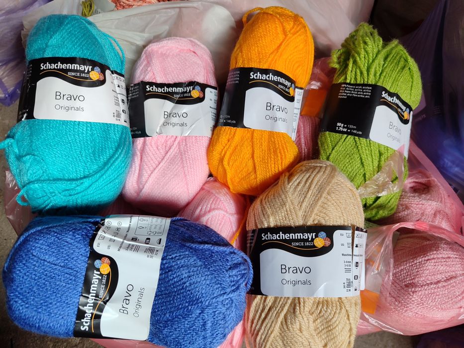 Пряжа нитка для в'язання рукоділля