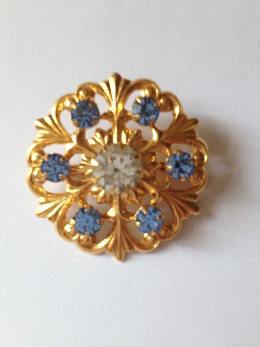 Антикварна Брошка Позолота СССР