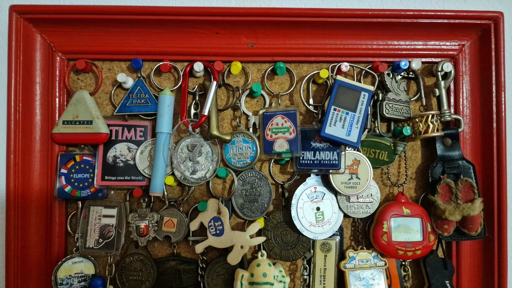 Mais de 150 Relíquias - Porta-chaves para colecionadores