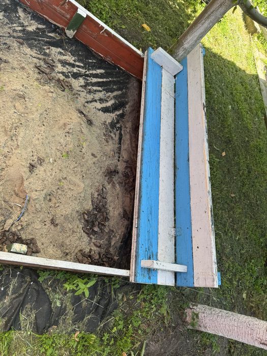 Пісочниця деревяна