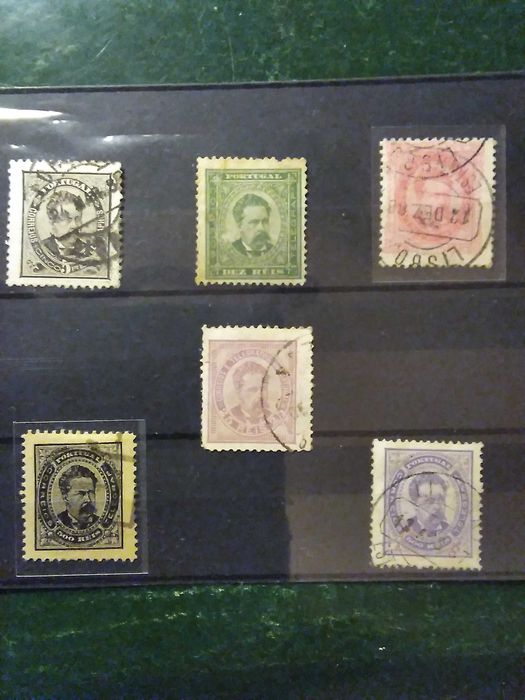 1884/1887 D. Luiz I, Front View, New Values, Used Series (0)64552448743041120