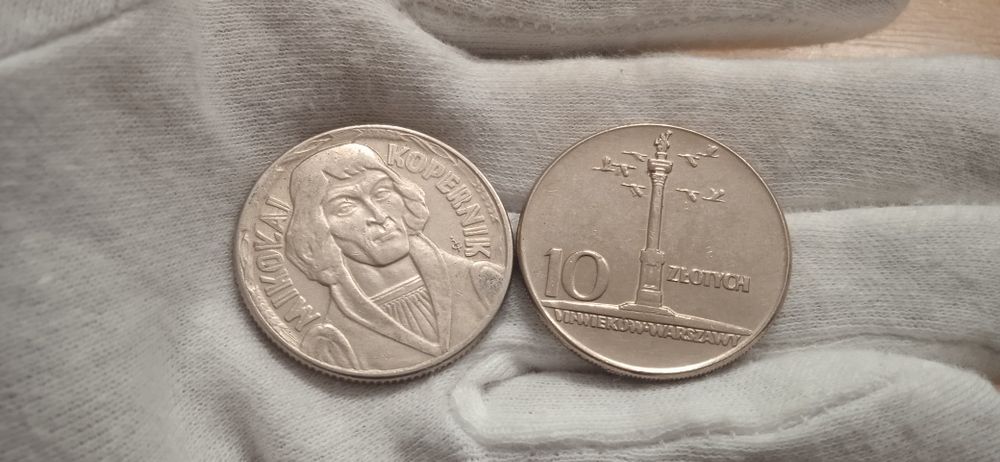 PRL rolka 10+20gr 1981r, 10zł kolumna 1965r,20gr 1949r