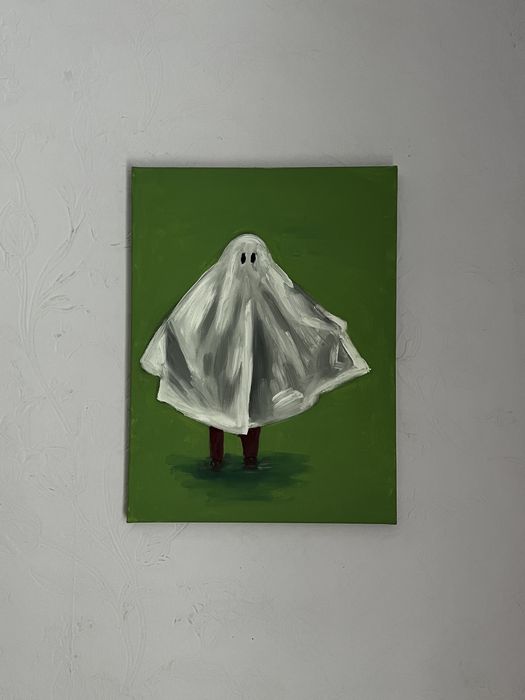 Картина масло привид