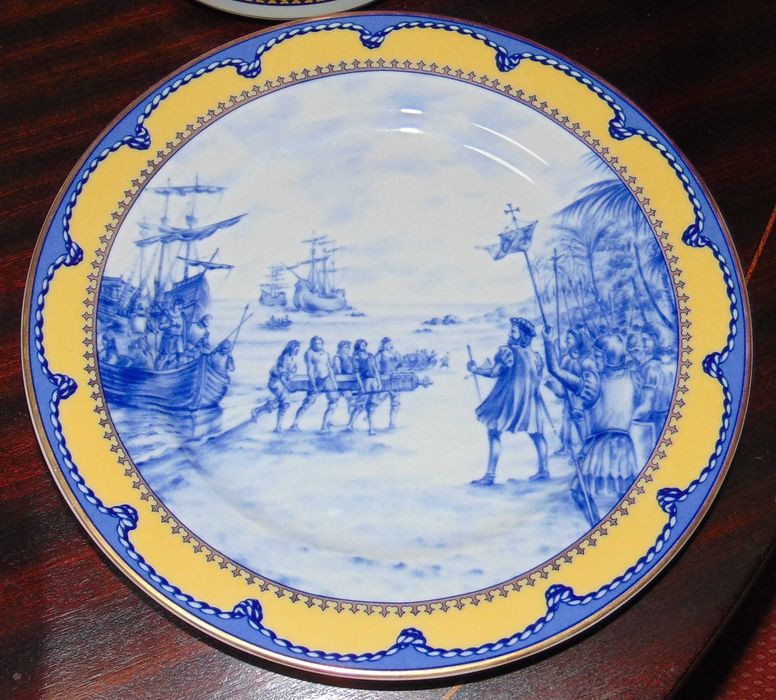 Baixela da SPAL comemorativa dos 500 anos da descoberta do Brasil