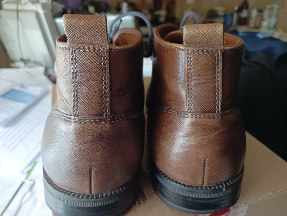 Buty skórzane Lloyd 41 sztyblety Germany trzewiki skóra ecco 26,5 cm