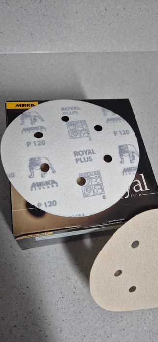 Papiery ścierne P120 Mirca Royal