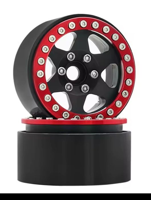 1.9" 4 aluminiowe felgi beadlock do modelu rc 1:10 Traxxas Axial Amewi Tamiya HPI MST
