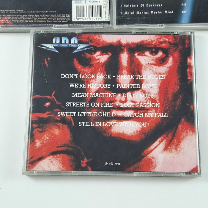 CD-диски  группы UDO