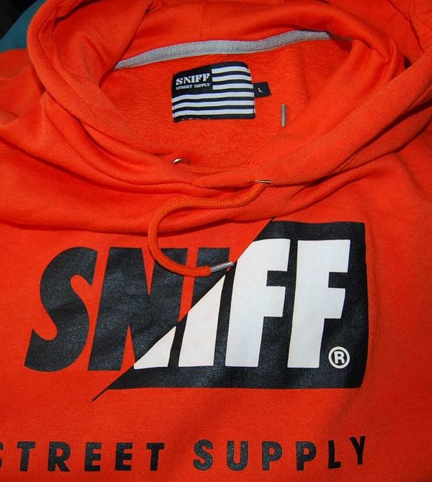 SNIFF ROZ. L  bluza ciepła męska z kapturem