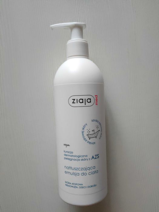 Emulsja do ciała Ziaja med pielęgnacja skóry z  AZS