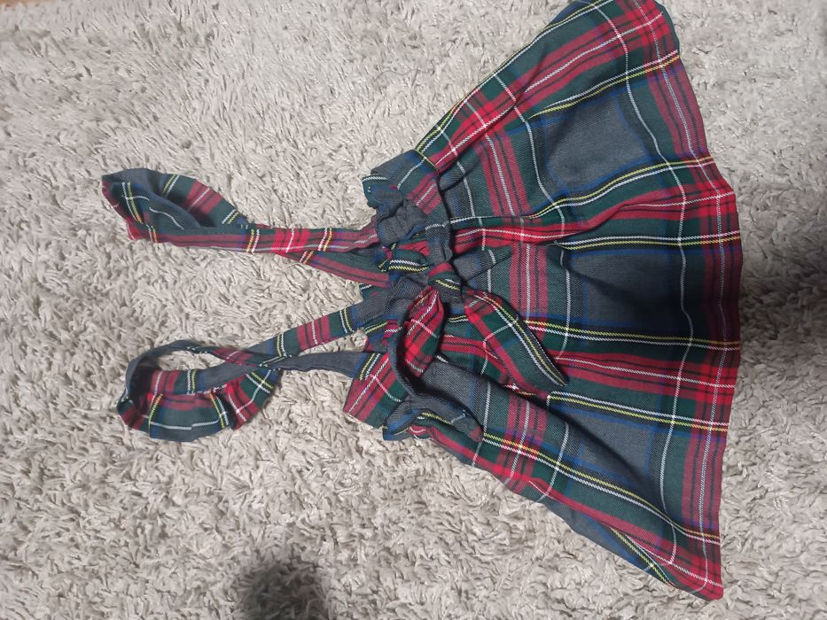 Saia Jardineira tons natalícios