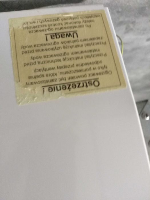 Przepływowy podgrzewacz wody