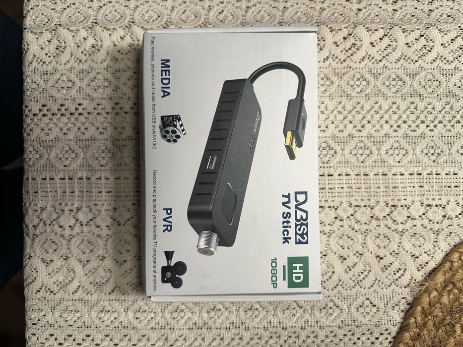 Dekoder Satelitarny DColor DVB-S2 / S HDMI stick Full HD + nagrywanie