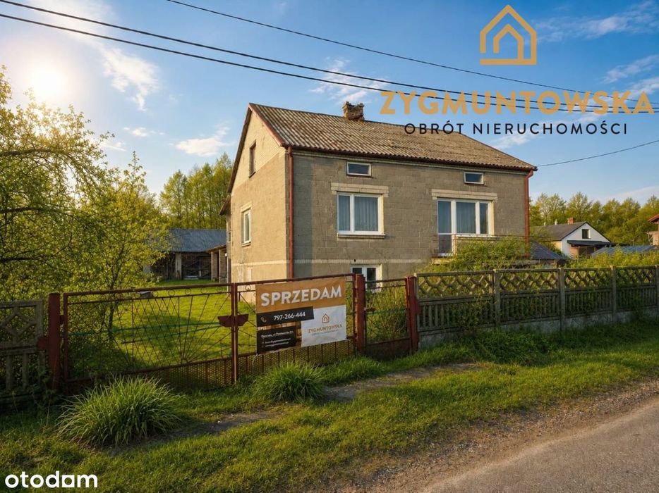 Działka budowlano-rolna 7800 m² z mediami | Sielec