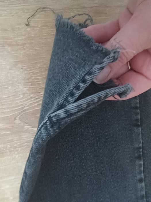 Spodnie jeansy dzwony xs