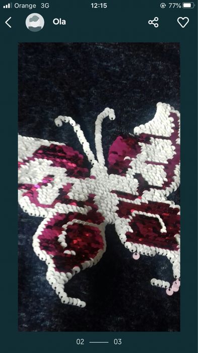 Sweter dziewczęcy 164