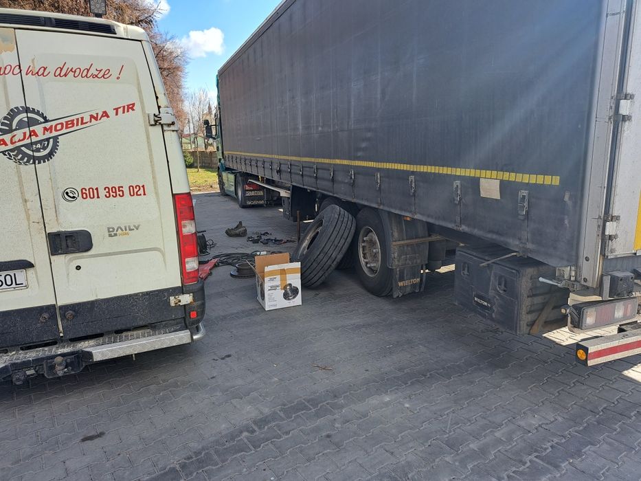 Mobilny serwis TIR 24, wulkanizacja, maszyny rolnicze i budowlane