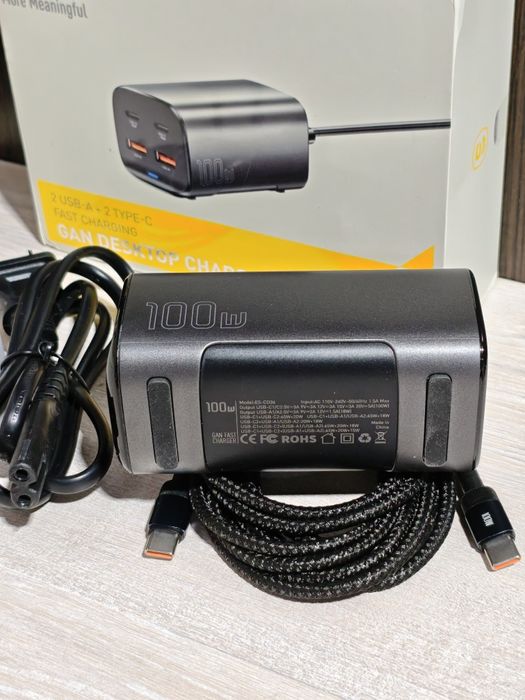 Essager 100W Asometech 100W  Gan Зарядний пристрій