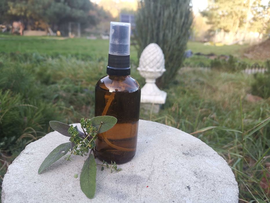 Ziołoocet do włosów Ziołowa wcierka do włosów Naturalne produkty