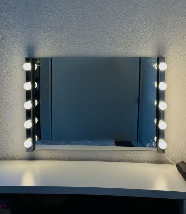 Espelho c/ luzes LED