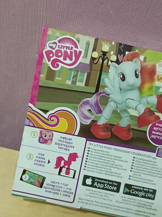 My Little Pony Rainbow Dash nowy zestaw G4 Hasbro figurka MLP kucyk