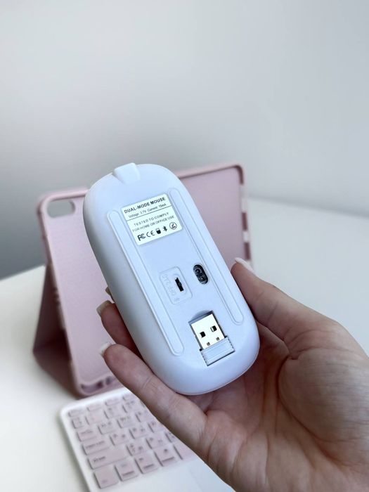 Шкіряний чохол з клавіатурою та мишкою для iPad 9 10 10.2 10.9 12.9 11