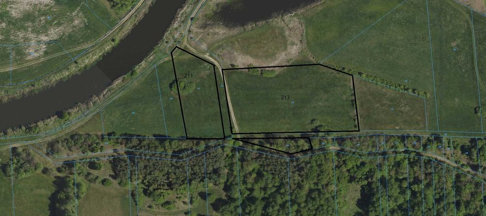 Działka rolna, łąka+las 1.36ha w m. Lipniki gm. Tykocin - Widok 3