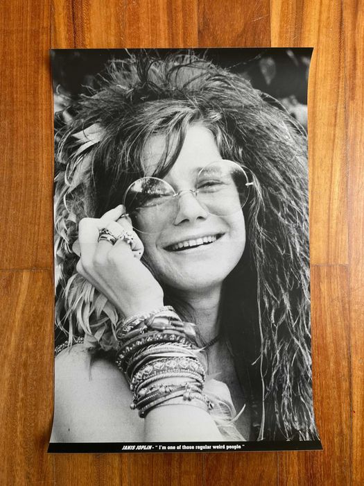 Poster Exclusivo Janis Joplin – Edição Limitada 60x40cm
