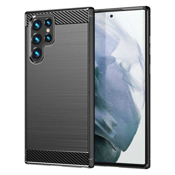 etui Carbon Case do Samsung: S20 FE S21 plus S21 FE S22 S22+ S23 S24
