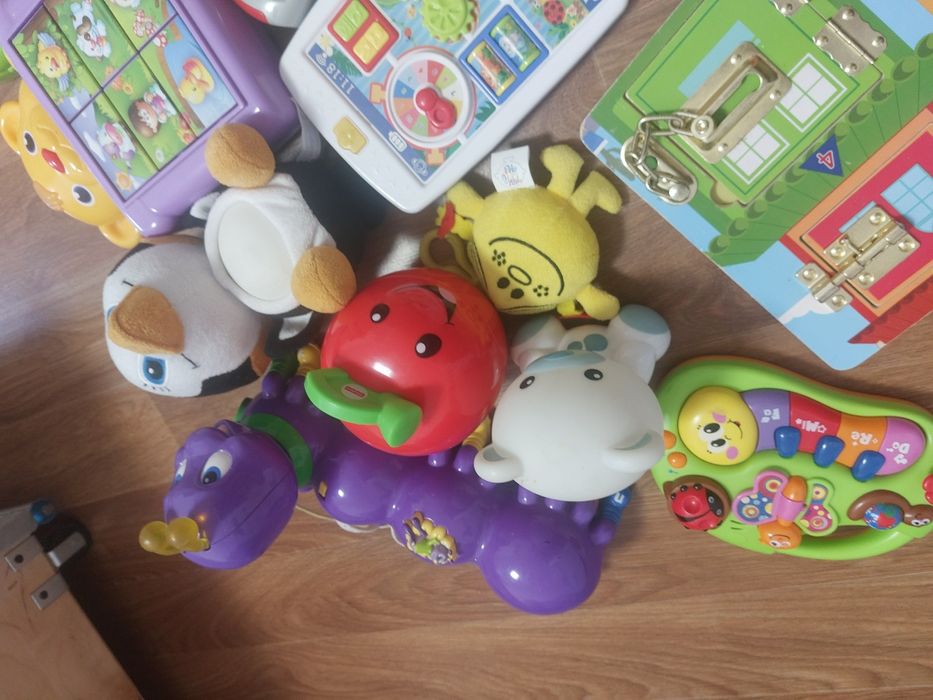 Розвиваючі інтерактивні музичні іграшки vtech Fisher-Price leapfrog