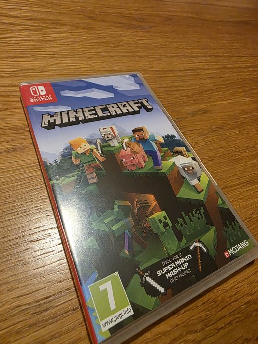 Gra Minecraft na nintendo switch