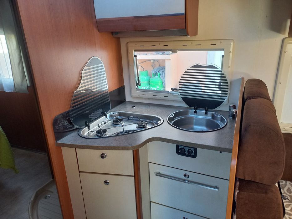 Autocaravana fiat ducato 2.3 130cv cama central