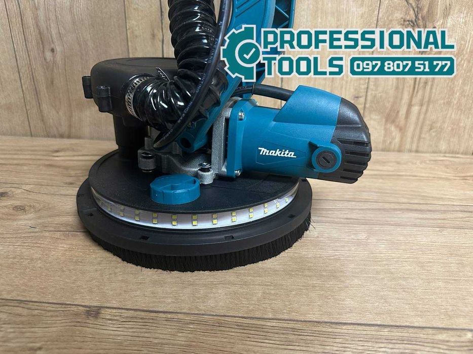 Мережевий шліфувальна машина для стелі та стін Makita 1700Вт для гіпсу